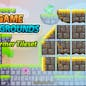 Platformer Tileset Game BG 12
