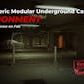 Atmospheric Modular Underground Car Park & Hallways (Unreal Engine)