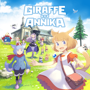 Giraffe and Annika