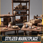 Stylized Marketplace Props