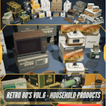 Retro 80's VOL.6 - Household Products (Nanite and Low Poly)