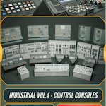 Industrial VOL.4 - Control Consoles (Nanite and Low Poly)