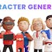 Character generator - Access 2 billion combinations of 3D characters