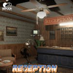 Motel Reception Interior Environment ( Unity )