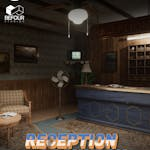 Motel Reception Interior Environment ( Unreal Engine )