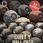 Master Mega Dirty Wall Pack Material 4K ( Unreal Engine )