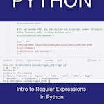 Intro to Regular Expressions in Python