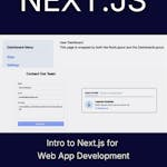 Intro to Next.js for Web App Development