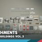 Buildings VOL.3 - Attachments (Nanite and Low Poly)