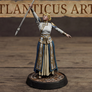Human Female Cleric - Angelica Silverveil