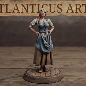 Female Medieval Peasant - Clio Bill - Idle