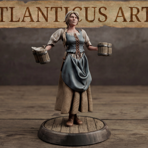 Female Medieval Peasant - Clio Bill - Barmaid
