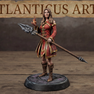Female Human Sorcerer - Elyndra Vale - Firebolt