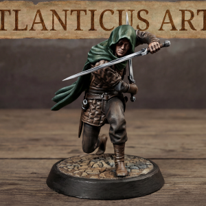 Male Elf Rogue - Eladrial Shadowshot - Shortswords