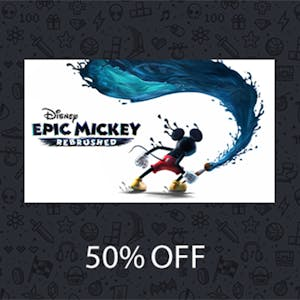 Disney Epic Mickey: Rebrushed 50% off Coupon