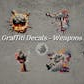 Graffiti Decals - Weapons