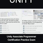 Unity Associate Programmer Certification Practice Exam