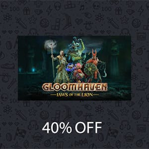 Gloomhaven: Jaws of the Lion DLC 40% Off Coupon