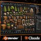 Generate Asset Libraries with Blender in Claude Code 
