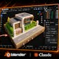 AI Box Modeling with Blender in Claude Code