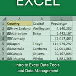 Intro to Excel Data Tools and Data Management