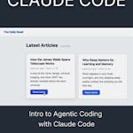 Intro to Agentic Coding with Claude Code