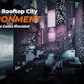 Futuristic Rooftop City (Unity)
