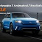 SUV 04 Driveable / Animated / Realistic ( SUV Car Vehicle Cars Vehicles Drive )
