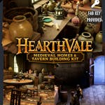 Hearthvale: Medieval Houses & Tavern Building Kit (FAB Professional License Key)