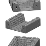 Trench Warfare - Trench End, Straights & Cross