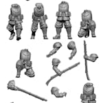 Trench Warfare - Deathseekers Crusaders - Multipart Kit
