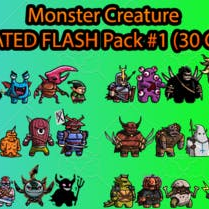 Monster Creature Animated Pack