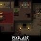 Pixel Art Medieval Interiors 2