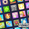 2D Minimal Skill Icons