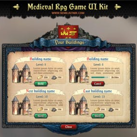 Medieval RPG UI Kit