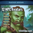 Fantasy Character Avatars
