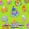 2D Buildings Town