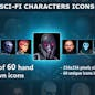 SciFi Characters Icons