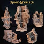 Abandoned Buildings Pack - Set of 5