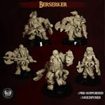 Berserker Dwarves - Set of 5