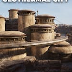 Science fiction Geothermal City (FAB Professional License Key)