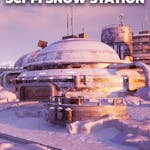 Sci-Fi Snow Station Modular Pack (FAB Professional License Key)