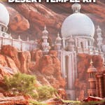 Desert Temple Modular Kit (FAB Professional License Key)