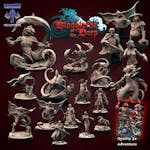 Bloodlords of the Deep STL Minis