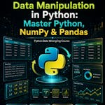 Data Manipulation in Python: Master Python, Numpy & Pandas