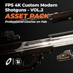 FPS 4K Custom Modern Shotguns - VOL.2