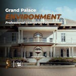 Grand Palace - Majestic Mansion and Luxurious Interior Environment