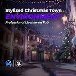 Stylized Christmas Town