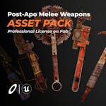 Post Apocalyptic Melee Weapons VOL.1 (Unreal Engine)