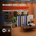 Mid-century Brutalist Data Centre